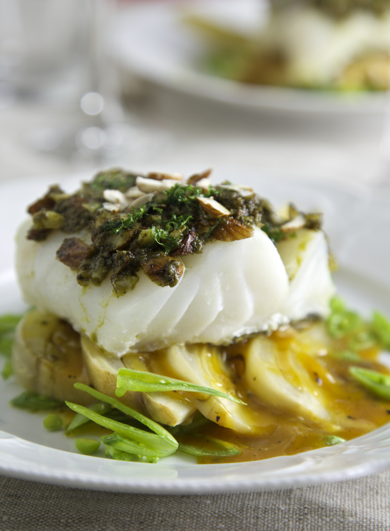 5. Baked Cod with Orange Fennel Recipe