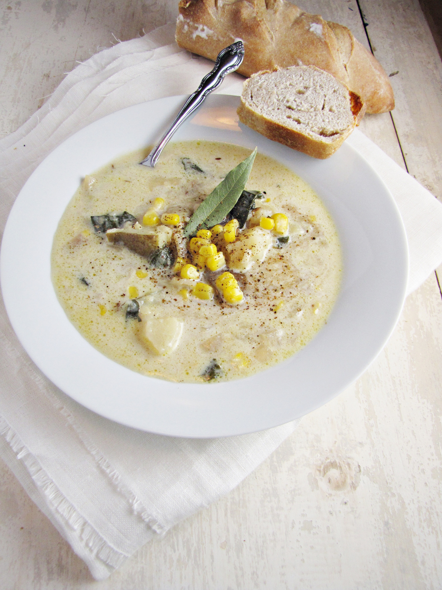 6. Corn & Potato Chowder