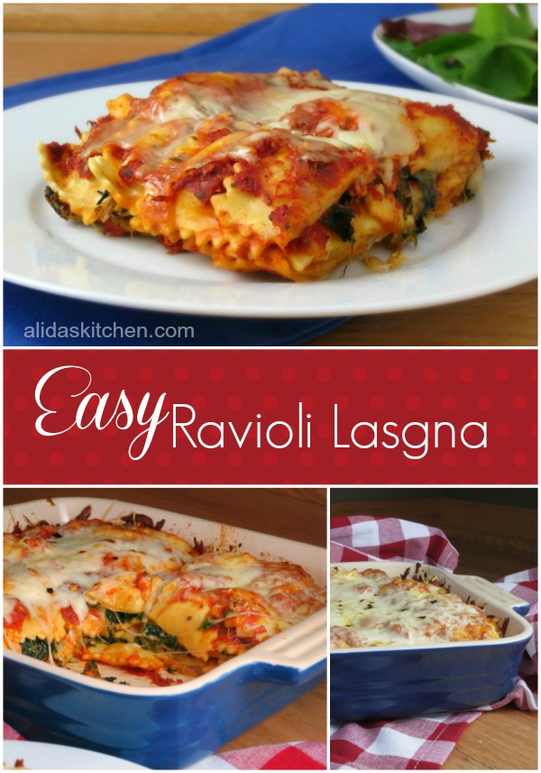 6. Ravioli Lasagna