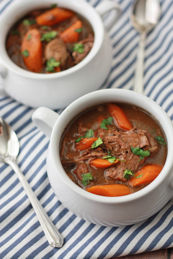 6. Slow cooker beef stew