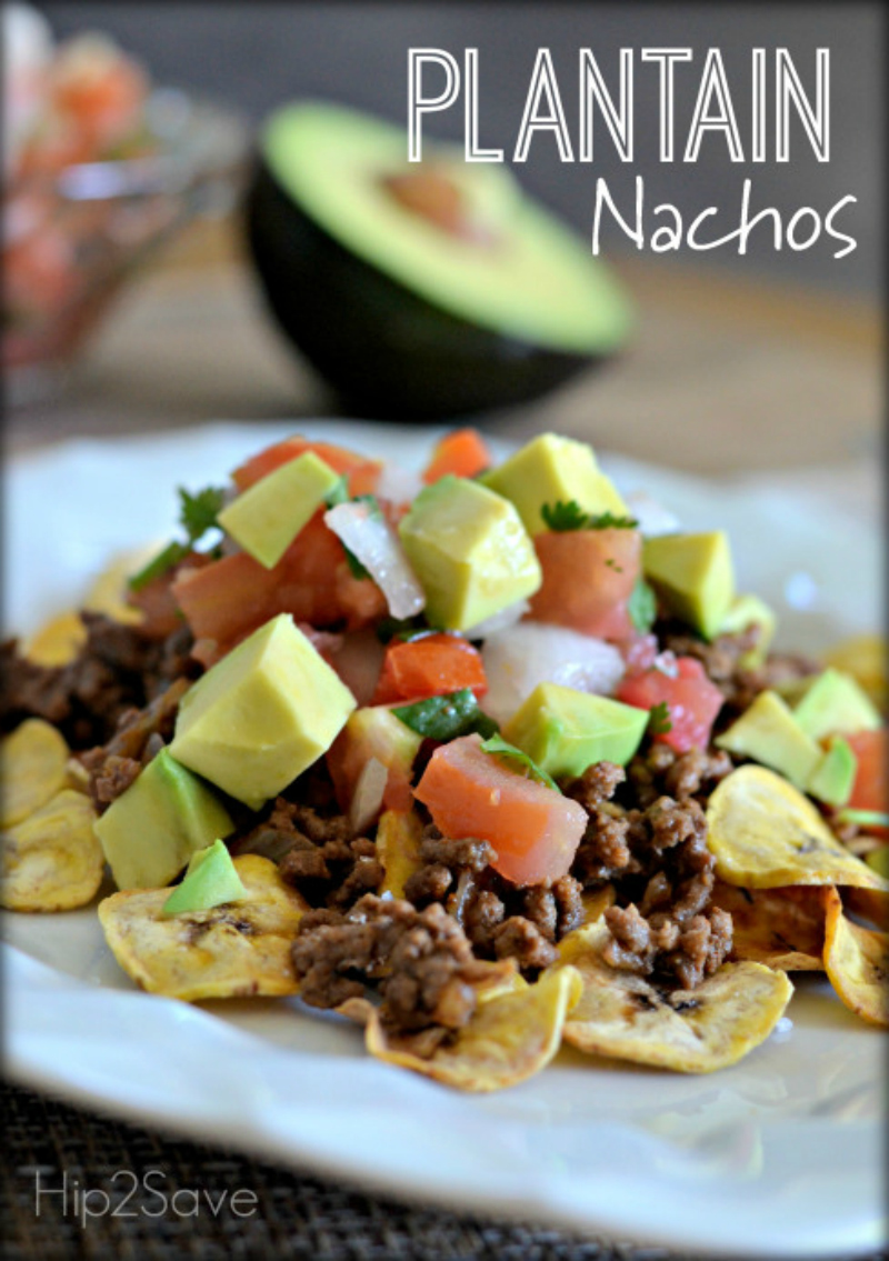 7. Plantain nachos