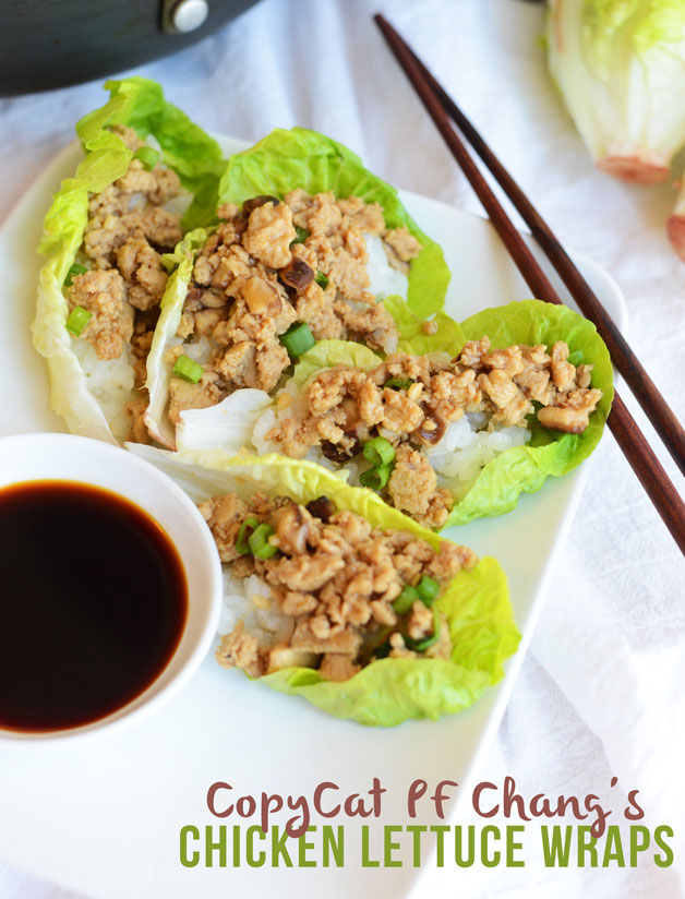 7. Restaurant-Style Chicken Lettuce Wraps