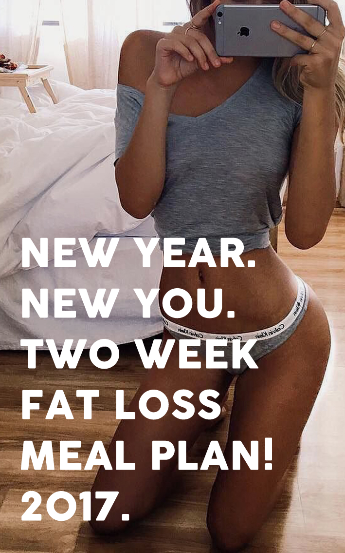 New Year, New You Fat Loss Plan. 2 Weeks To A Healthier You!