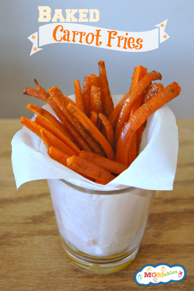 16. Baked Carrot Fries