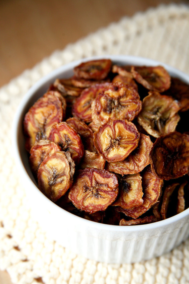 27. Baked Banana Chips