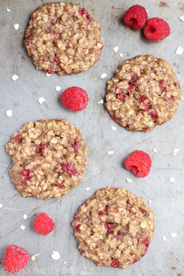 47. Raspberry Oatmeal Cookies