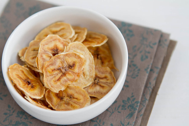 51. Baked Banana Chips