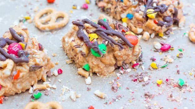 62. No-Bake Peanut Butter Confetti Bars