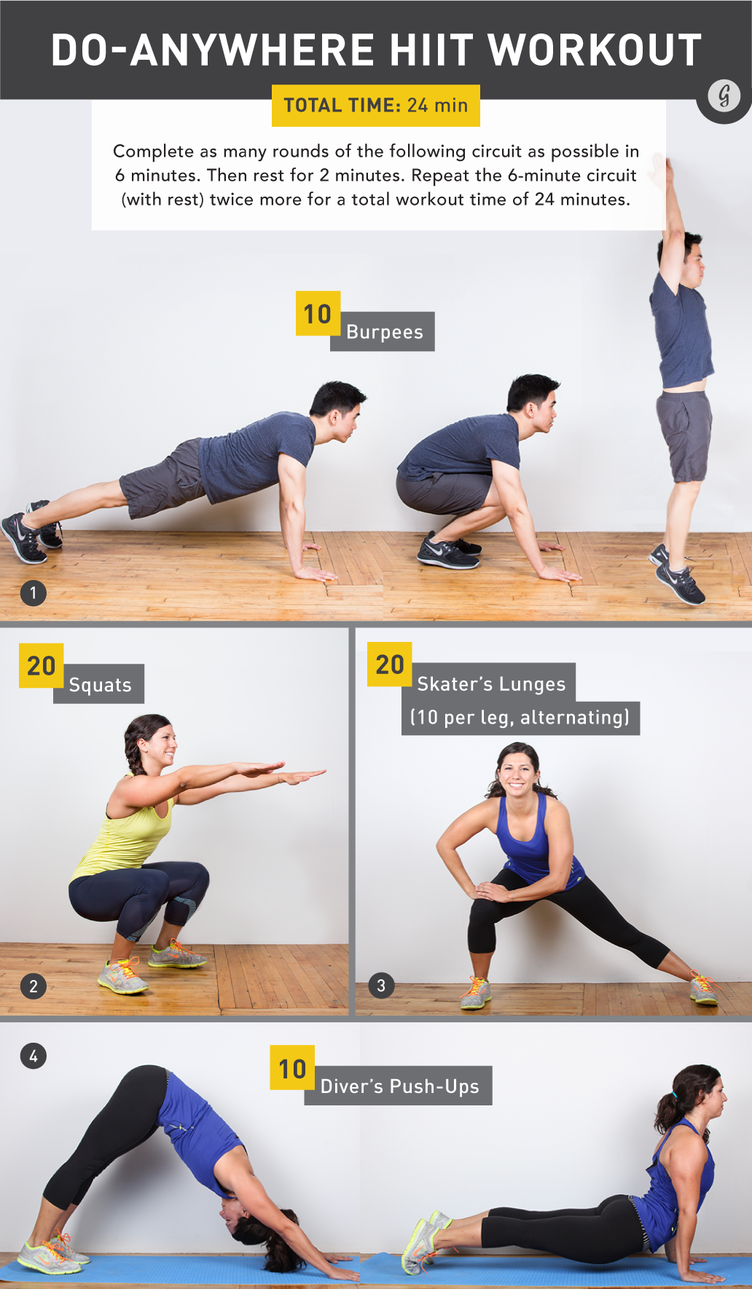 52 Intense Home Workouts To Lose Weight