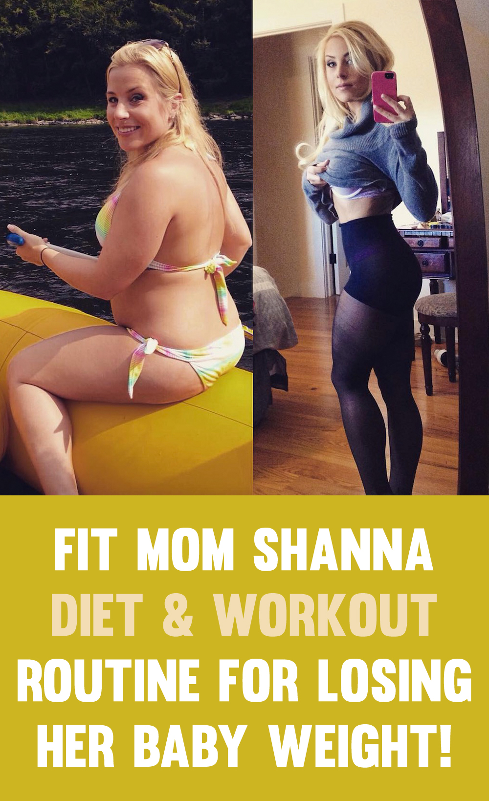 Fit Mom Shanna Kangas Diet & Workout For Losing Her Baby Weight & Getting Ripped Again! 