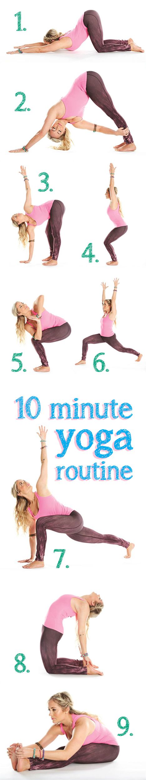 10 minute yoga routine