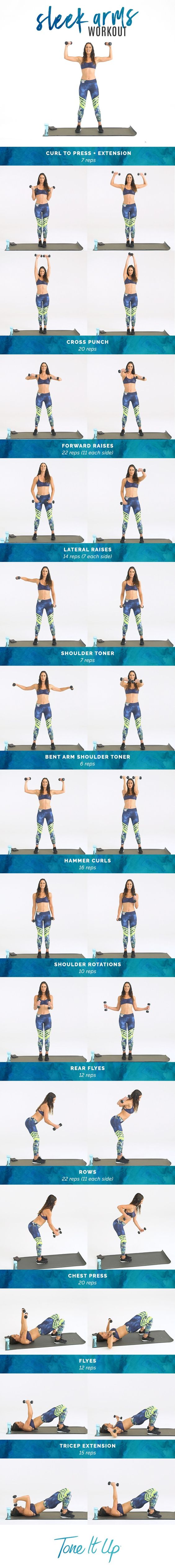 Bikini arms sales tone it up