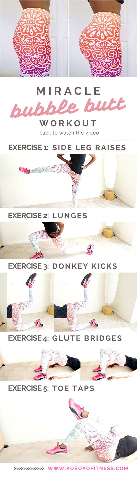 50 Intense Booty Workouts That Will Give You A Bigger