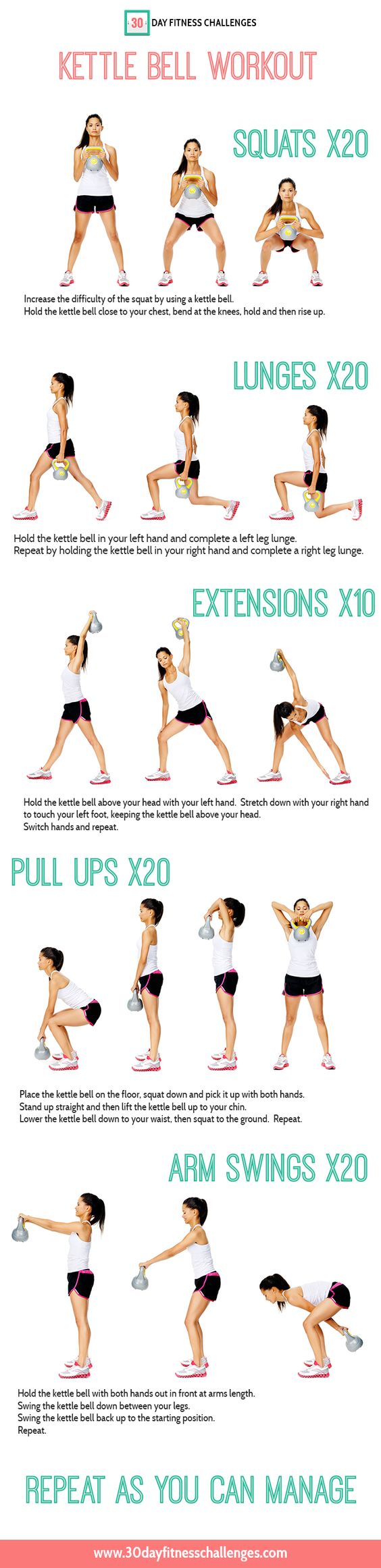 31 Killer Kettle Bell Workouts That Will Burn Body Fat Like Crazy