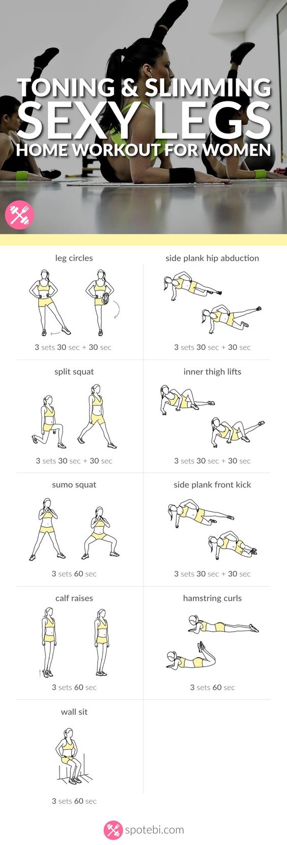 Workout for slim thighs and legs deals