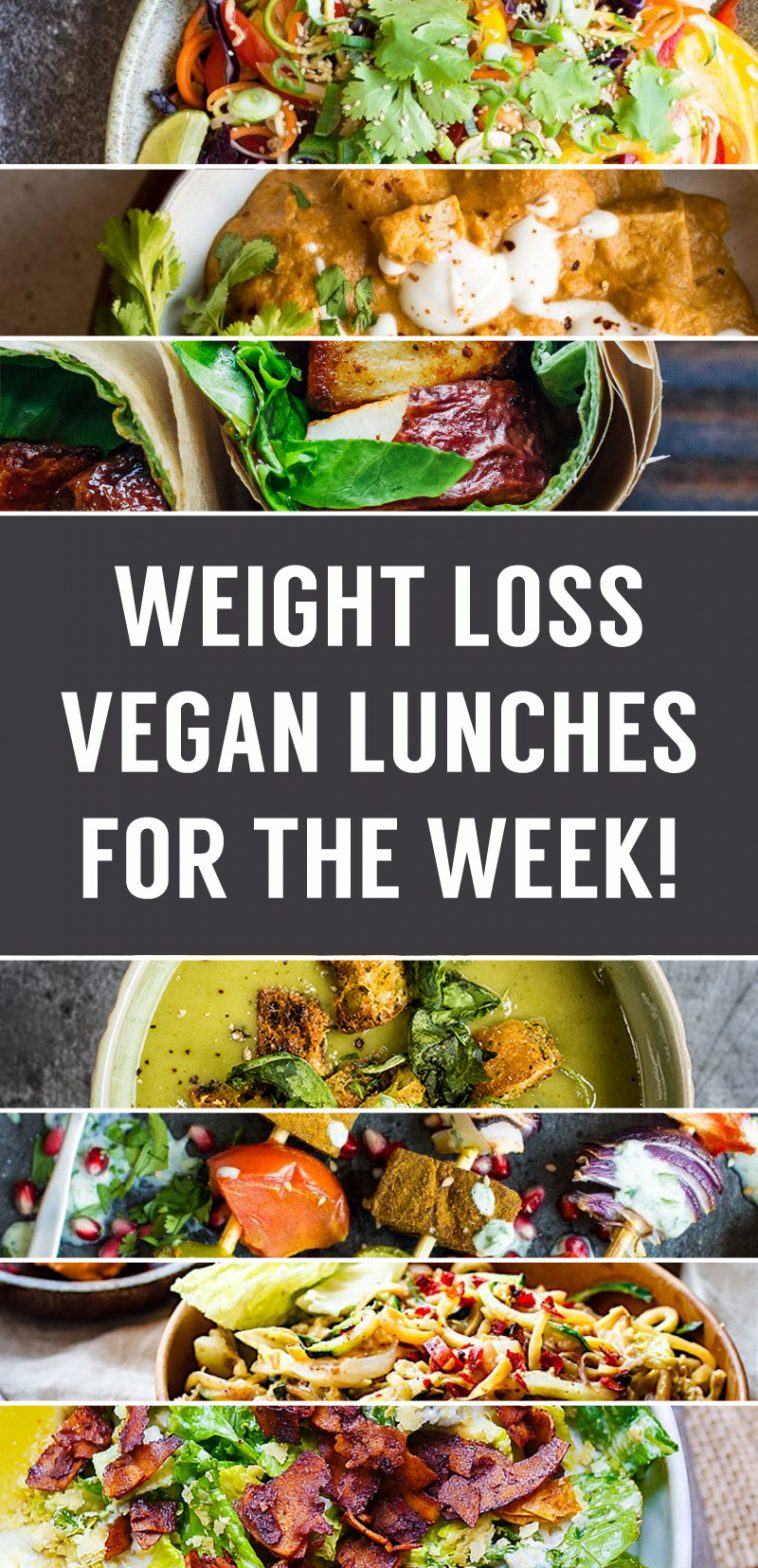 All Your Weight Loss Vegan Lunches Sorted For The Week! TrimmedandToned