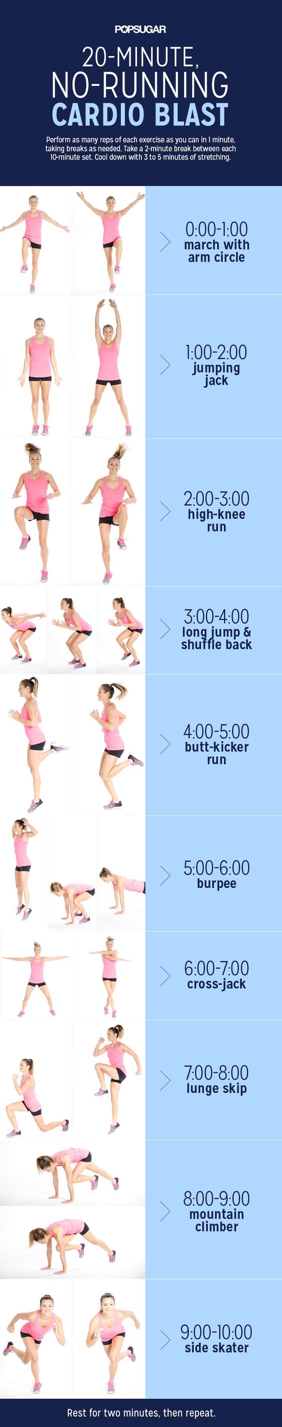19 Intense 20 Minute Workouts That Will Destroy Your Body Fat