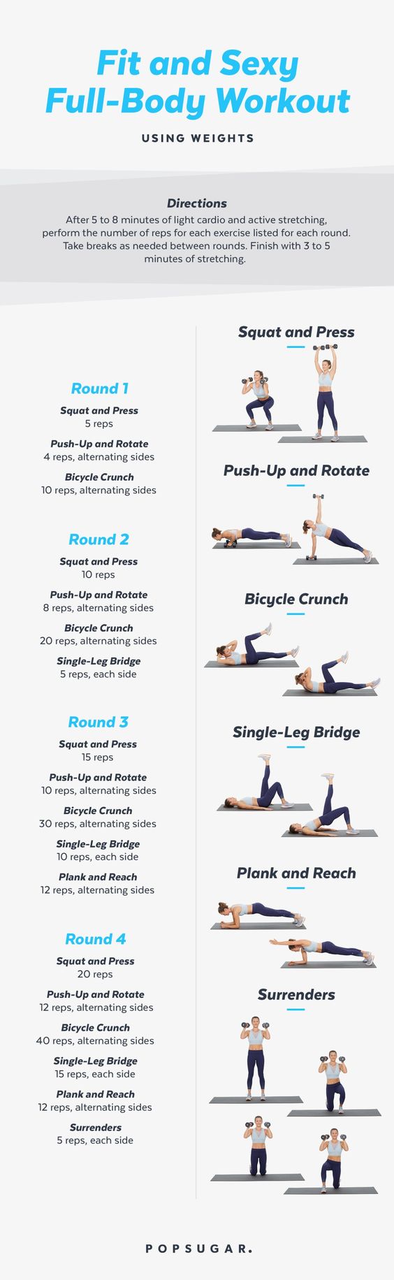 32 Full Body Workouts That Will Strip