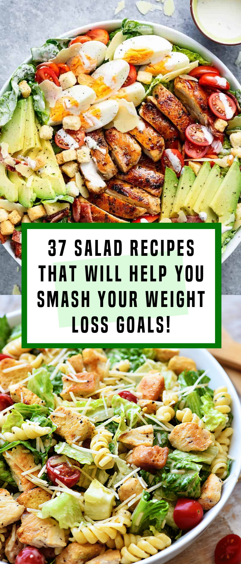 37 Salad Recipes That Will Help You Smash Your Weight Loss Goals Trimmedandtoned