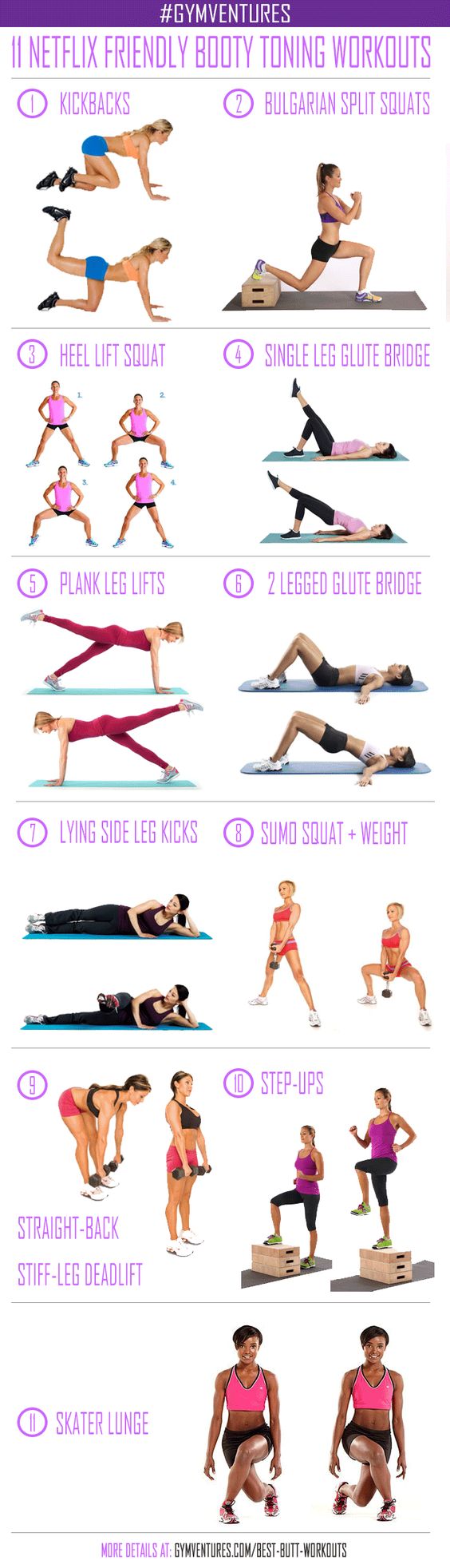 5 minute booty workout online