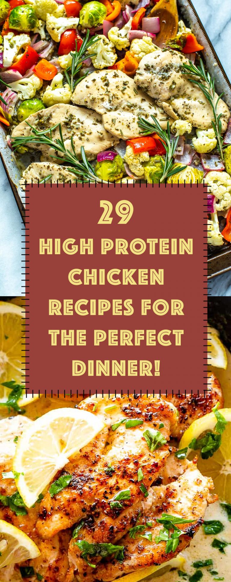 29 High Protein Chicken Recipes That Make The Perfect Healthy Dinner! TrimmedandToned